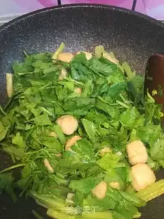 Make Cream fried tofu step 4
