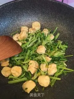 Make Cream fried tofu step 5