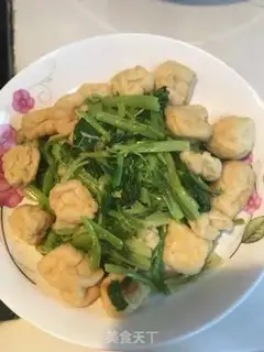 Make Cream fried tofu step 6