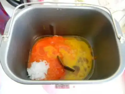 Make Sweet sesame carrot bread step 2