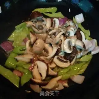 Make Fried mushrooms step 5