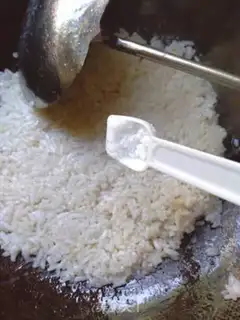 Make Onion fried rice step 3