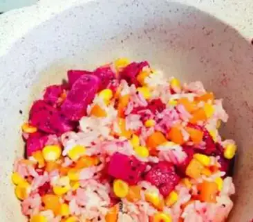 Make Five-colored rice step 4