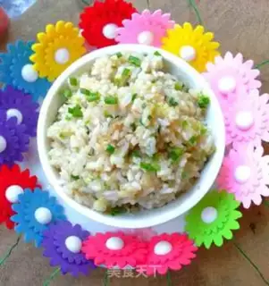 Make Onion fried rice step 7