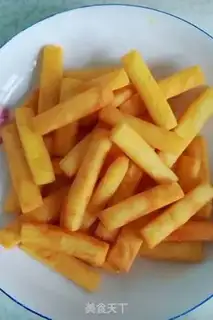 Make Homemade little fries step 8