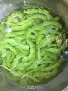 Make A cold, bitter melon step 3