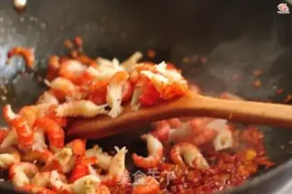 Make Lobster rice step 4