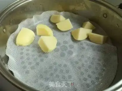 Make Potato and cheese step 1