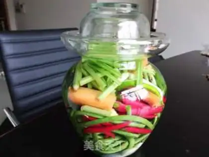 Make Sichuan pickles step 1