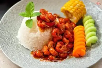 Make Lobster rice step 9