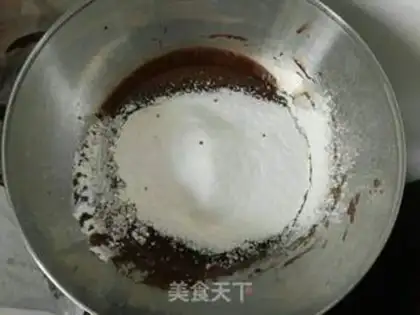Make Chocolate cream cake step 6