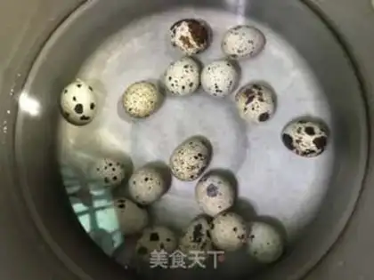 Make Jealousy, fatty quail eggs step 0
