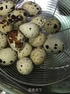 Make Jealousy, fatty quail eggs step 1