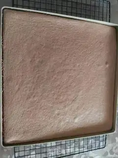 Make Chocolate cream cake step 14