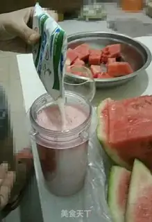 Make Watermelon shakes step 4