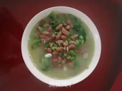 Make Spinach with red beans step 7