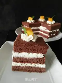 Make Chocolate cream cake step 29