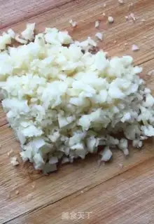 Make Garlic fan steams step 3