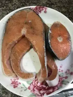 Make Fried salmon step 0