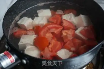 Make Tomato pine tofu step 3