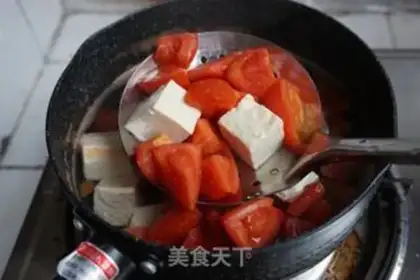Make Tomato pine tofu step 4
