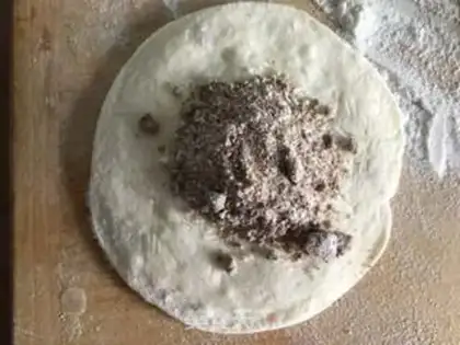 Make Red burritos step 5