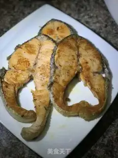 Make Fried salmon step 4