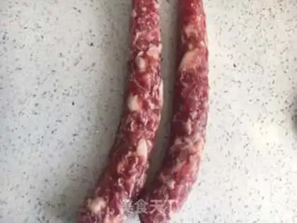 Make Steam sausage step 1