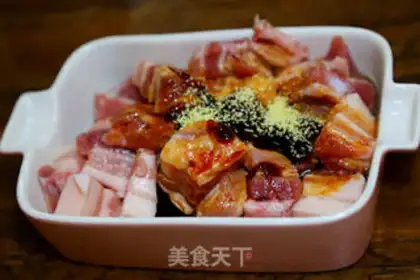 Make Fresh meat and egg yolk step 3