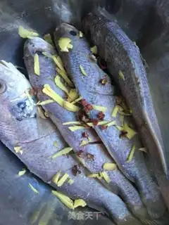 Make Soybean fish step 1