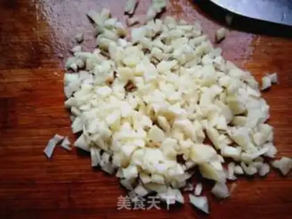 Make Garlic fan steamed shrimp step 7