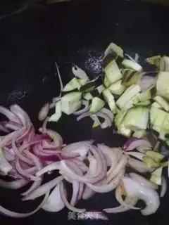 Make Burning vegetables step 2