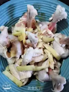 Make The chicken leg step 1