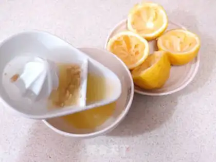 Make Lemon gel step 3