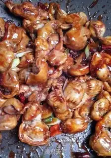 Make Spicy chicken step 7