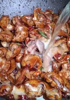 Make Spicy chicken step 8