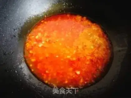 Make Garlic fan steamed shrimp step 12