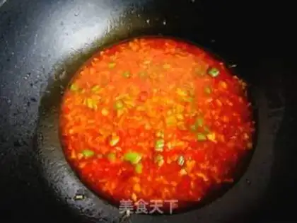 Make Garlic fan steamed shrimp step 14
