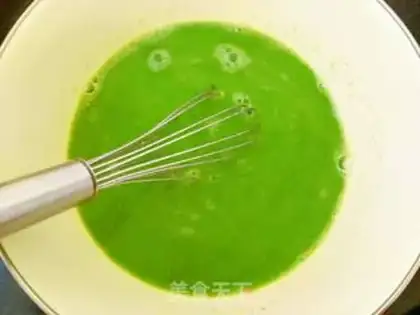 Make Emerald eggcake step 3