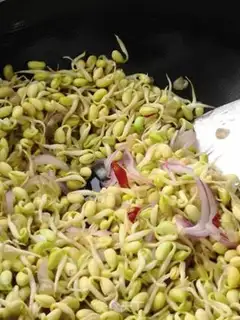 Make Soybean sprouts step 4