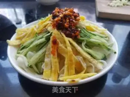 Make Cold noodles step 6