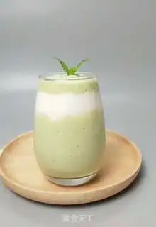 Make Banana butter cream shake step 5