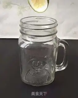 Make Lemon iced green tea step 1
