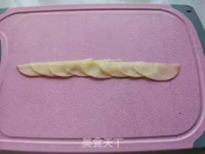 Make Apple rose toast step 11