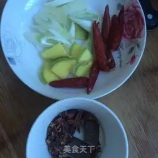 Make Red burning pig hoof step 3