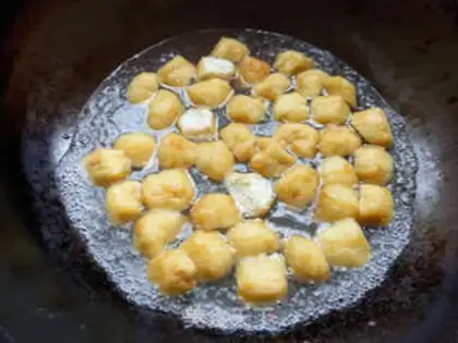 Make Five-flower cabbage tofu step 0