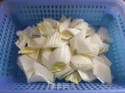 Make Five-flower cabbage tofu step 1