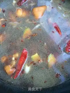 Make Red burning pig hoof step 7