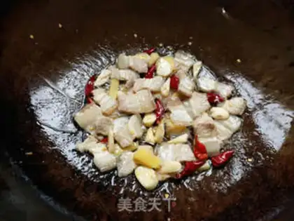 Make Five-flower cabbage tofu step 4