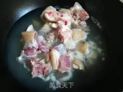 Make Secret pig hoof step 2